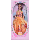 Кукла Junfa Принцесса в длинном золотистом платье 30см