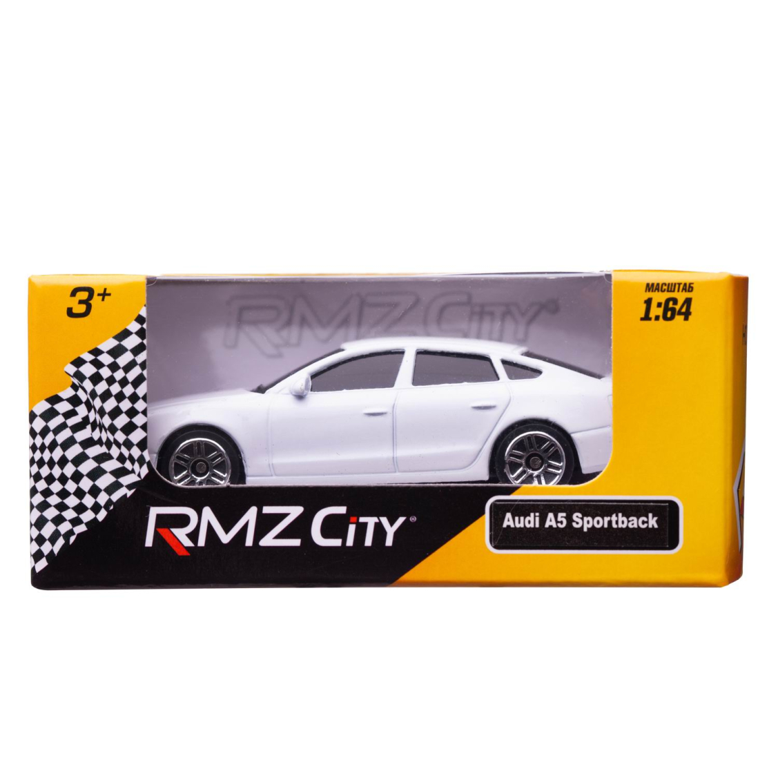 Машинка металлическая Uni-Fortune RMZ City 1:64 AUDI A5, Цвет Белый