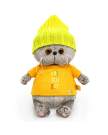 BUDI BASA Кот Басик BABY в футболке Вот это кот 20см