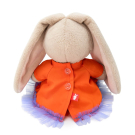 Мягкая игрушка BUDI BASA Зайка Ми в платье с туканом (малыш) 15 см