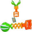 Игрушка ABtoys Зубастики Зубастая пиранья, выдвижная 20 см
