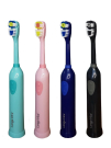 Электрическая зубная щетка Longa Vita для взрослых, ротационная + сменная насадка в комплекте