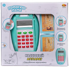 Игровой набор ABtoys Помогаю Маме. Кассовый аппарат с банковскими карточками