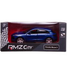 Машина металлическая RMZ City серия 1:32 Porsche Macan S 2019, инерционная, цвет синий, двери открываются