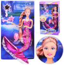 Кукла Defa Русалочка с волшебной прядью волос в наборе с аксессуарами, 33 см, 6 видов