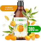 SYNERGETIC Натуральный гель для душа Кумкват и чувственное нероли биоразлагаемый 380мл