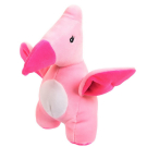 Мягкая игрушка ABtoys Dino Baby Динозаврик розовый в яйце, 19см