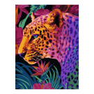 Набор для творчества LORI Картина по номерам на картоне 28,5*38 см "Стильный леопард"