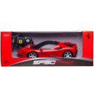 Машина р/у 1:18 Ferrari SF90 Stradale 2,4G, цвет красный, фары светятся, 25.9*12.7*7