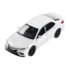 Машина металлическая RMZ City серия 1:32 Toyota Camry 2022, белый цвет, инерционный механизм, двери открываются