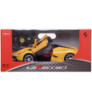Машина р/у 1:14 Ferrari LaFerrari, цвет желтый, световые эффекты, аккумулятор в комплекте