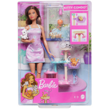 Игровой набор Mattel Barbie с котятами