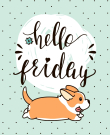 Блокнот Malamalama позитивного настроения. HELLO FRIDAY