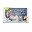 Пупс JUNFA Pure Baby 35см в кофточке, штанишках и шапочке, в коробке