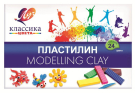 Пластилин Классика (Детство) 24 цвета, стек, 480гр
