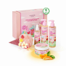 Подарочный набор детской косметики по уходу за телом Glowgirl Золотой Мандарин (5 предметов). ЭКО продукт.