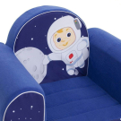 Кресло игровое PAREMO Экшен Космонавт, бескаркасное мягкое