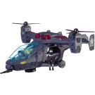 Вертолет Abtoys Боевая Сила военный Ястребиный глаз, эл/мех, световые и звуковые эффекты