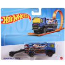 Машинка Mattel Hot Wheels Трейлер с прицепом №10