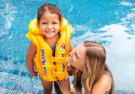 Жилет надувной INTEX "Pool School "Deluxe Swim Vest"(Делюкс Пул Скул), 3-6лет, желтый