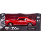 Машина металлическая RMZ City серия 1:32 Chevrolet Camaro 1969, красный цвет, двери открываются