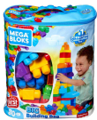 Конструктор Mattel Mega Bloks Fisher-Price Мешок "Мой первый конструктор" 80 деталей (2 в ассортименте)