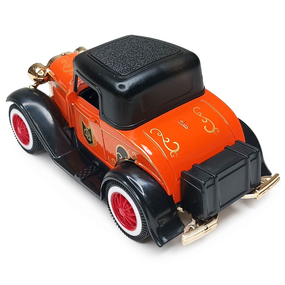 Машинка НОРДПЛАСТ Ретро-автомобиль кузов купе оранжевый Машинка НОРДПЛАСТ Ретро-автомобиль кузов купе оранжевый