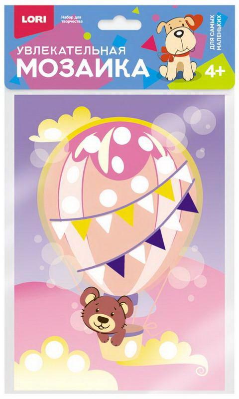 Мозаика увлекательная (набор малый) "Мишка на шаре" Мозаика увлекательная (набор малый) "Мишка на шаре"