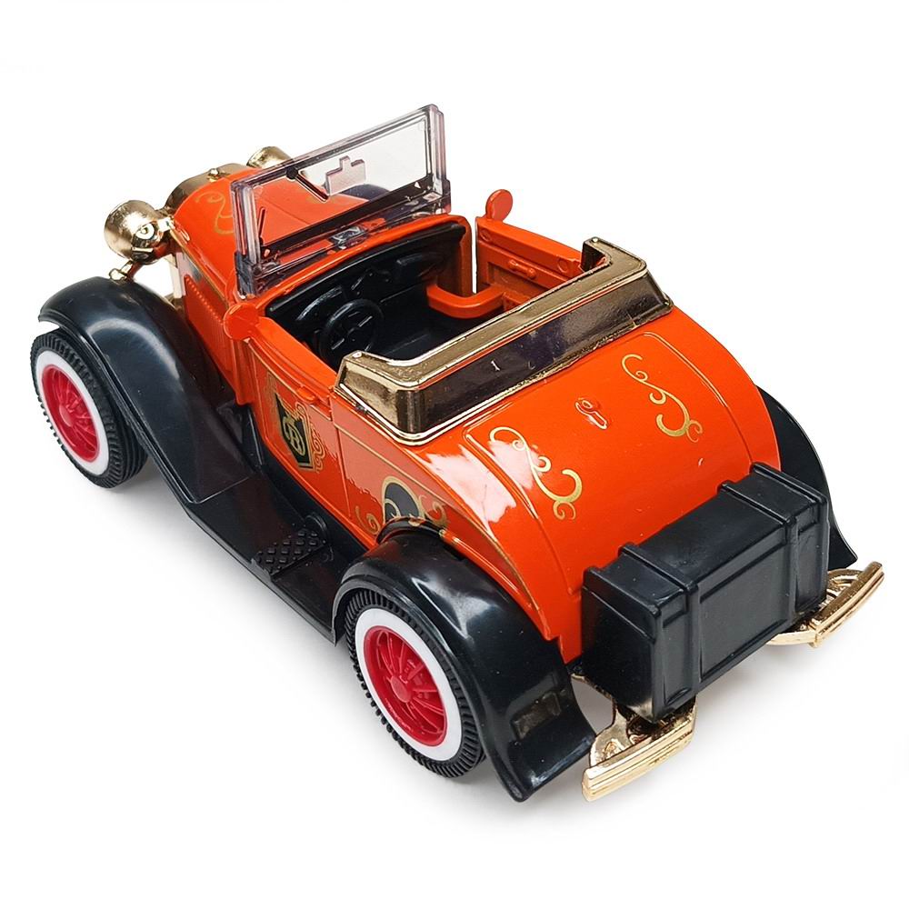 Машинка НОРДПЛАСТ Ретро-автомобиль кузов кабриолет оранжевый Машинка НОРДПЛАСТ Ретро-автомобиль кузов кабриолет оранжевый