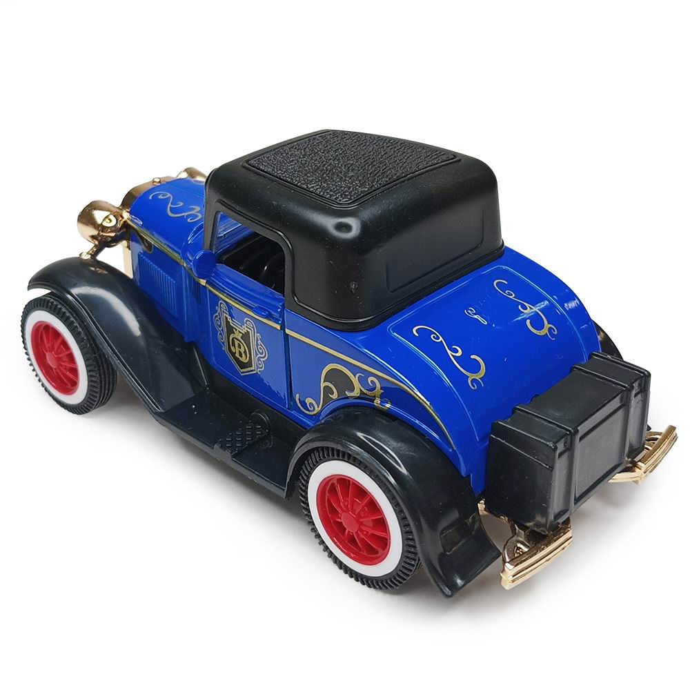 Машинка НОРДПЛАСТ Ретро-автомобиль кузов купе синий Машинка НОРДПЛАСТ Ретро-автомобиль кузов купе синий