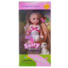 Кукла Defa Sairy с собачкой и аксессуарами, 10 см, 6 видов