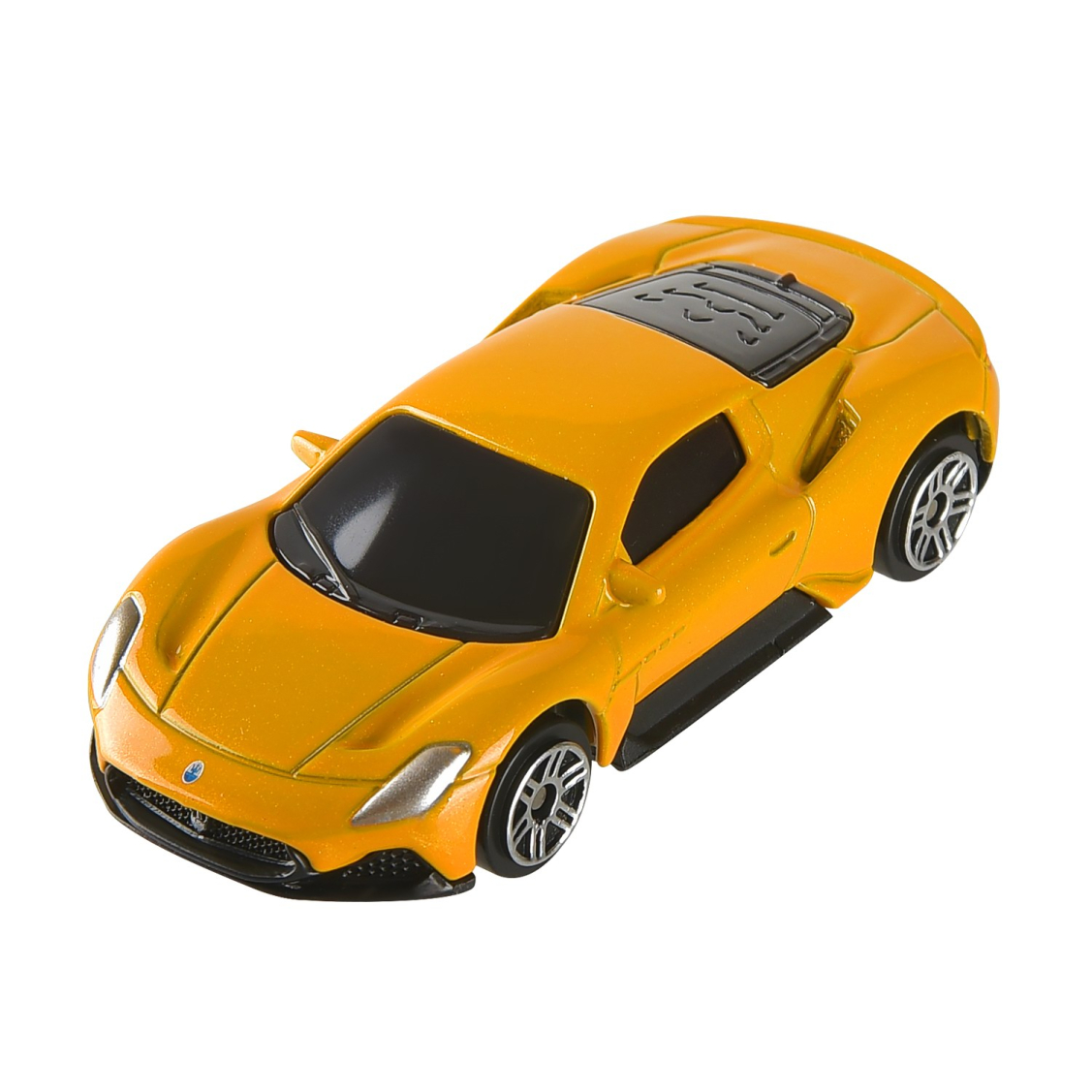 Машина металлическая RMZ City 1:64 Maserati MC 2020, без механизмов, желтый цвет Машина металлическая RMZ City 1:64 Maserati MC 2020, без механизмов, желтый цвет