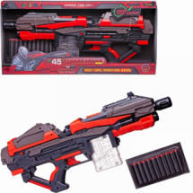 Бластер с мягкими патронами (10 шт) Бластер с мягкими патронами (10 шт)