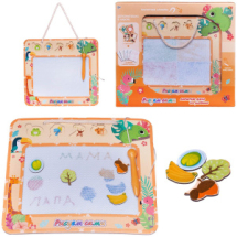 Доска магнитная для рисования ABtoys Рисуем сами, в коробке, с аксессуарами Доска магнитная для рисования ABtoys Рисуем сами, в коробке, с аксессуарами