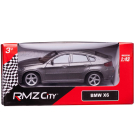 Машинка металлическая Uni-Fortune RMZ City 1:43 BMW X6 , без механизмов, цвет серый Машинка металлическая Uni-Fortune RMZ City 1:43 BMW X6 , без механизмов, цвет серый