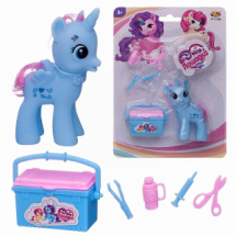 Игровой набор Abtoys Моя лошадка Пони-единорог голубая с чемоданчиком и медицинскими игровыми предметамиСИМВОЛ ГОДА 2026 Игровой набор Abtoys Моя лошадка Пони-единорог голубая с чемоданчиком и медицинскими игровыми предметамиСИМВОЛ ГОДА 2026