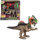 Динозавр Дилофозавр темно-зеленый (движение вперед, свет, звук) Динозавр Дилофозавр темно-зеленый (движение вперед, свет, звук)