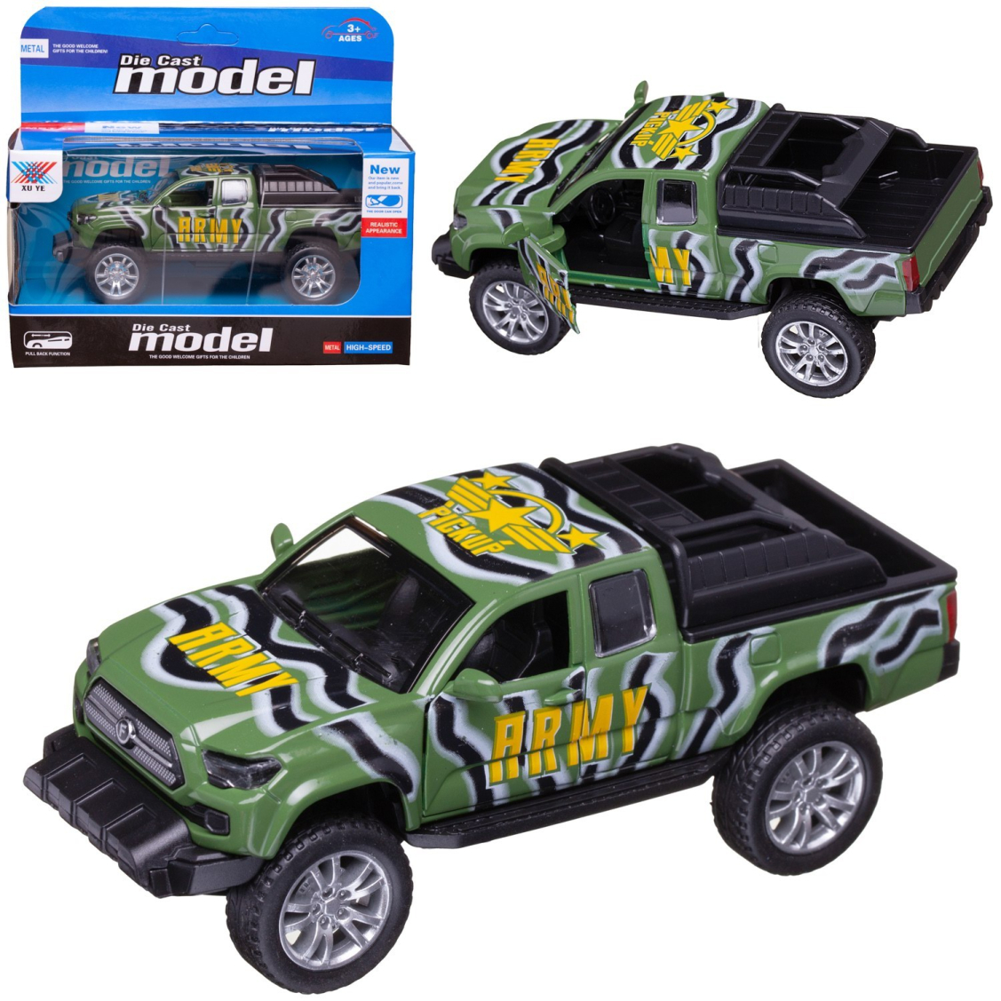 Машинка Junfa Джип военный 1:32 металлический с открывающимися дверцами инерционный зеленый Машинка Junfa Джип военный 1:32 металлический с открывающимися дверцами инерционный зеленый