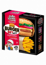 Funny Kitchen Набор для лепки Burger set mini Funny Kitchen Набор для лепки Burger set mini
