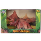 Игровой набор ABtoys Юный натуралист Динозавры: Трицератопс против Тираннозавра