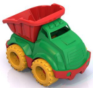 Машина грузовик самосвал малый ШКОДА: новый цвет Машина грузовик самосвал малый ШКОДА: новый цвет