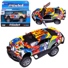 Машинка Junfa Джип граффити1:32 металлический с открывающимися дверцами инерционный, модель 2 (желто-сине-красно-белый) Машинка Junfa Джип граффити1:32 металлический с открывающимися дверцами инерционный, модель 2 (желто-сине-красно-белый)