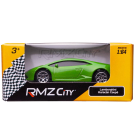 Машинка металлическая Uni-Fortune RMZ City 1:64 LAMBORGHINI HURACAN LP610-4, Цвет Зелёный