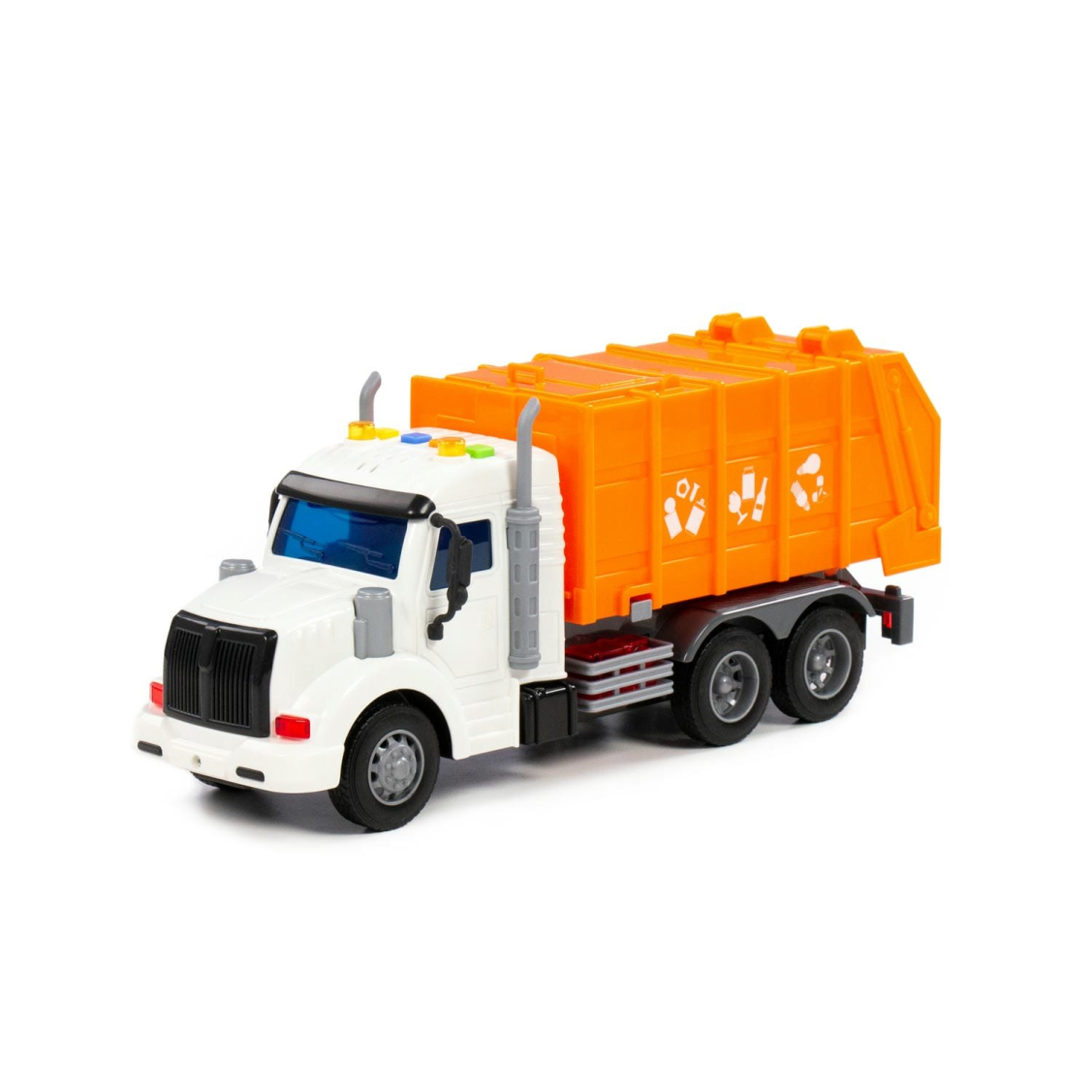 ПОЛЕСЬЕ Автомобиль коммунальный Профи оранжевый ПОЛЕСЬЕ Автомобиль коммунальный Профи оранжевый