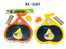 Доска меловая для рисования Abtoys Рисуем сами с губкой стирателем, два цвета в ассортименте Доска меловая для рисования Abtoys Рисуем сами с губкой стирателем, два цвета в ассортименте