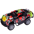 Машинка Junfa Джип граффити1:32 металлический с открывающимися дверцами инерционный, модель 3 (зелено-черно-красно-белый) Машинка Junfa Джип граффити1:32 металлический с открывающимися дверцами инерционный, модель 3 (зелено-черно-красно-белый)