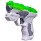 Бластер ABtoys Космобластер на батарейках, в коробке 16,5х4х14 см, бело-серо-зеленый Бластер ABtoys Космобластер на батарейках, в коробке 16,5х4х14 см, бело-серо-зеленый