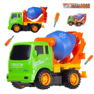 Машинка-конструктор "Бетономешалка", в наборе с инструментами, в пакете, 23x17x8 см Машинка-конструктор "Бетономешалка", в наборе с инструментами, в пакете, 23x17x8 см