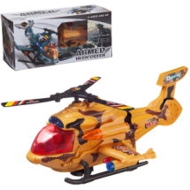 Вертолет боевой Junfa, электромеханический, свет, звук, в коробке 26,5х12,5х11см, песочный Вертолет боевой Junfa, электромеханический, свет, звук, в коробке 26,5х12,5х11см, песочный