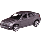 Машинка металлическая Uni-Fortune RMZ City 1:43 BMW X6 , без механизмов, цвет серый Машинка металлическая Uni-Fortune RMZ City 1:43 BMW X6 , без механизмов, цвет серый